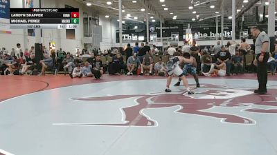 147 lbs Final - Landyn Shaffer, Homegrown - HSC vs Michael Perez, Mat Assassins - HSC