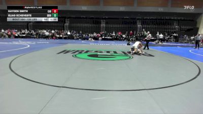 120 lbs Round Of 64 - Kirk Nielsen, Box Elder vs CJ Ramirez, Canyon View AZ