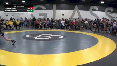 90 lbs Round 3 (6 Team) - TJ Markijohn, Junior Terps Xtreme vs Clint Kohlman, Dundee Wrestling