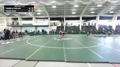 180 lbs Semifinal - Isabella Phillips, Gannon University vs Maria Hiles, Frostburg State