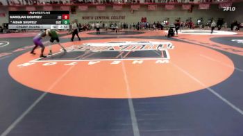 133 lbs Champ. Round 1 - Marquan Godfrey, Joliet Junior College vs Aidan Shufelt, Castleton