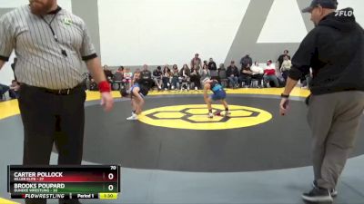 70 lbs Round 3 - Brooks Poupard, Dundee Wrestling vs Carter Pollock, Killer Elite