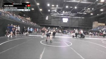 133 lbs Champ. Round 1 - Isaac Perez, Friends University vs Aaron Ohnoutka, Concordia (Neb.)