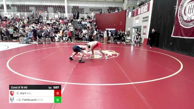 144 lbs Consi Of 16 #2 - Chase Hart, Baylor School vs Chip Fahlbusch, Mount Vernon