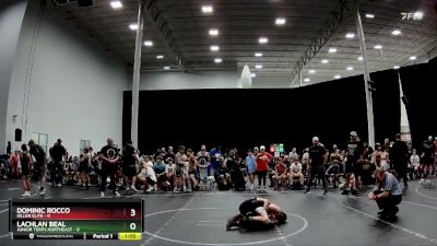 72 lbs Round 6 (8 Team) - Lachlan Beal, Junior Terps Northeast vs Dominic Rocco, Killer Elite