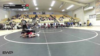 115 lbs Semifinal - Yazmin Nevarez, Mcloud HS Girls vs Cee Hill, McAlester High School Girls