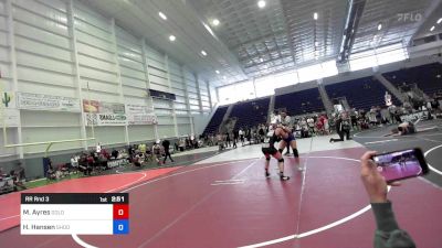 123 kg Rr Rnd 3 - Mharya Valentina Ayres, Gold Rush Wrestling vs Hunter Hansen, Shootbox WC