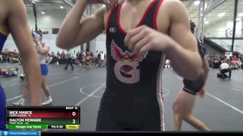 152 lbs Round 4 (6 Team) - Nieco Fratelli, TNWC Blue vs Collin Alderman, Terps Xtreme