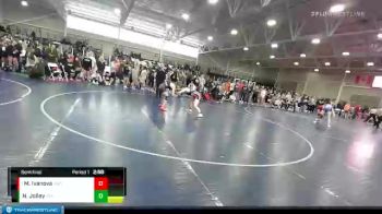 132 lbs Semifinal - Magdalena Ivanova, Suples Wrestling Club vs Nya Jolley, Utah