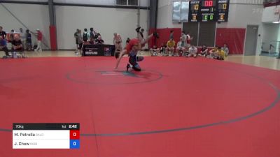 70 kg Consi Of 32 #2 - Michael Petrella, Baldwin - Wallace vs Jonah Chew, Riddle Wrestling Club