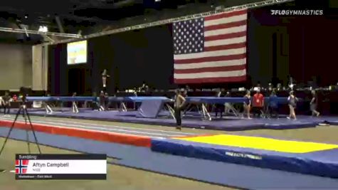 Aftyn Campbell - Tumbling, NSB - 2021 USA Gymnastics Championships