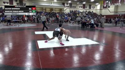 JV-5 lbs Round 2 - Dalton Sherman, Williamsburg vs Marcos Tomas-Mejia, South Tama County