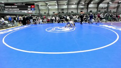 144 lbs Champ. Rd Of 32 - Takoda Boger, Team Utah vs Tuff Williamson, UP Outlaw