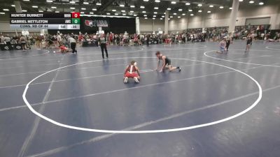 106 lbs Cons. Rd Of 64 - Hunter Burnett, Minnesota vs Gabriel Nettleton, Arlington Wrestling Club
