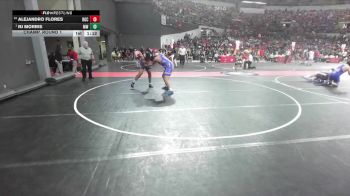 240 lbs Champ. Round 1 - Rj Morris, MES Wrestling vs Alejandro Flores, BGC