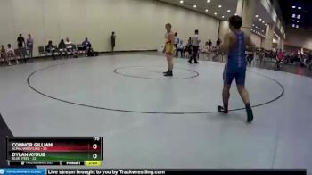 170 lbs Round 9 (10 Team) - Dylan Ayoub, Blue Steel vs Connor Gilliam, Alpha Wrestling