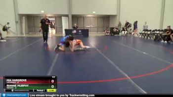 117 lbs Placement Matches (8 Team) - Mia Hargrove, Colorado vs Rianne Murphy, Indiana