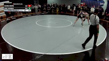 115 lbs. Cons. Round 2 - Zoe Thomas, Seckman vs Olivia White, Festus