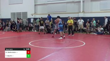 205-S Mats 11-14 3:00pm lbs Round Of 16 - Noah Ballerstein, OH vs Treyton Werth, MI