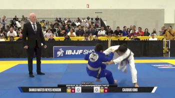 Danilo Mateo Reyes Henson vs Cassius King 2026 IBJJF Jiu-Jitsu CON International