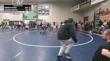 37 lbs Round 2 - Samson Jacobs, Chickasaw Elite Wrestling Club vs Andrew Lumetta, USA Mat Club