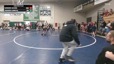 37 lbs Round 2 - Samson Jacobs, Chickasaw Elite Wrestling Club vs Andrew Lumetta, USA Mat Club