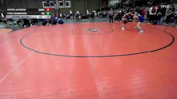 144 lbs Champ. Round 1 - Tyce Thompson, Piedmont vs Justin Jackson, Kearney