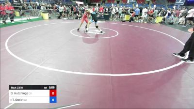 165 lbs Cons 8 #1 - Dante Hutchings, CO vs Tristan Steldt, WI