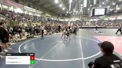 50 lbs Round Of 16 - Isai Villagomez, Center vs Josiah Guagliardo, Steel City Reloaded