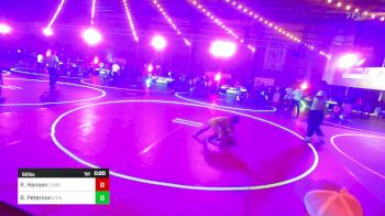 62 lbs 3rd Place - Ryatt Hansen, Cobbler Kids Wrestling vs Brax Peterson, Athlos Wrestling