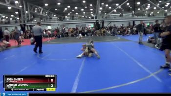 100 lbs Round 2 (6 Team) - Carter Chunko, POWA vs Josh Sheets, Olympia