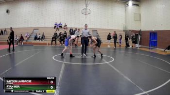 106/113 Champ. Round 1 - Kayden Lambrose, Cyprus vs Ryan Hua, Kearns