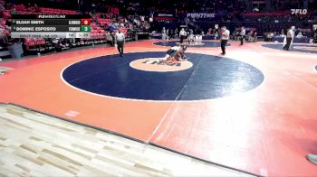 2A 175 lbs Champ. Round 1 - Elijah Smith, Chatham (Glenwood) vs Dominic Esposito, Oak Park (Fenwick)