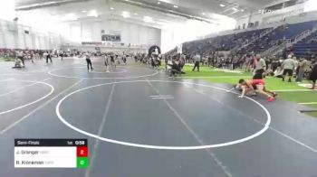 116 lbs Semifinal - Jesse Granger, Northern AZ Grapplers vs Ryder Kinneman, Thorobred WC