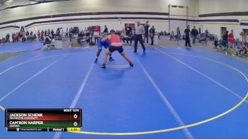 285 lbs Semifinal - Cam`ron Harper, Aurora vs Jackson Schenk, Rochester University