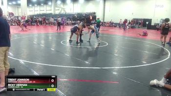 190 lbs Round 8 (10 Team) - Ricky Herman, Camden Socs vs Trent Johnson, Tomahawk Wrestling Club