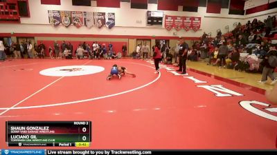 56 lbs Round 2 - Shaun Gonzalez, Scrap Yard Garage Wrestling vs Luciano Gil, Toppenish USA Wrestling Club