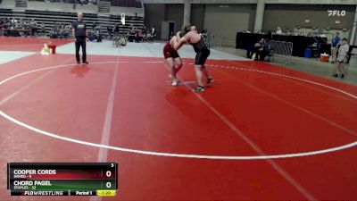 235 lbs Quarterfinals (8 Team) - Cooper Cords, NRHEG vs Chord Pagel, Staples
