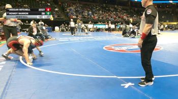 150 Class 3 lbs Semifinal - Deegan Mitchell, Jefferson City vs Rowdy Narron, St. Michael The Archangel
