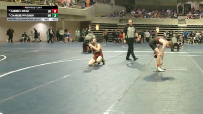 107 Championship Bracket Cons. Round 3 - Johnny Salas, Simley vs Henry Kopacz, Mounds View