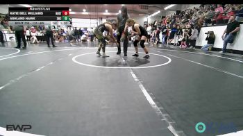 135 lbs Rr Rnd 1 - Katie Bell Williams, Northeast Take Down Club vs Ashland Hawk, Salina Wrestling Club