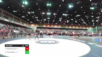 125 lbs Round Of 32 - Shaheerah Muhammad, Fernley vs Alivia Fernandez, Canyon View