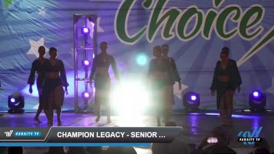 Champion Legacy - Senior All Star Small Jazz [2022 Senior - Jazz Day 2] 2022 Nation's Choice Dance Grand Nationals & Cheer Showdown