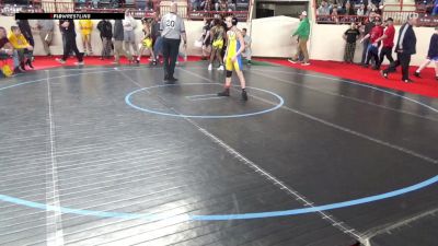 100_B lbs Round Of 32 - Ethan Thompson, Southmoreland vs Tre Thomas, Valley