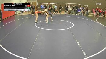 125 lbs Cons. Round 3 - Malakaya Ottow, Bend vs Maya Bakanov, Dallas
