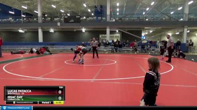 110 lbs Finals (2 Team) - Lucas Patacca, Brecksville vs Issac Day, Carrollton