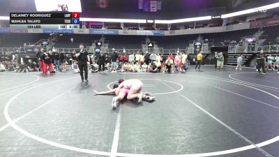 154 lbs Rr Rnd 2 - Delainey Rodriguez, Lady Wildcat WC vs Mahlea Talato, Tech Fall Elite (TFE)