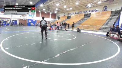 46-48 lbs Round 4 - Santino Lopez, Monster Garage vs Phoenix Rodriguez, Church Boyz Wrestling Club