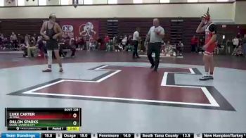 145 lbs Round 2 - Luke Carter, Algona vs Dillon Sparks, Union, LaPorte City