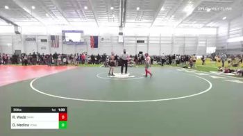 98 lbs Quarterfinal - Ryder Wade, Sanderson Wrestling Academy vs David Medina, Vcwa